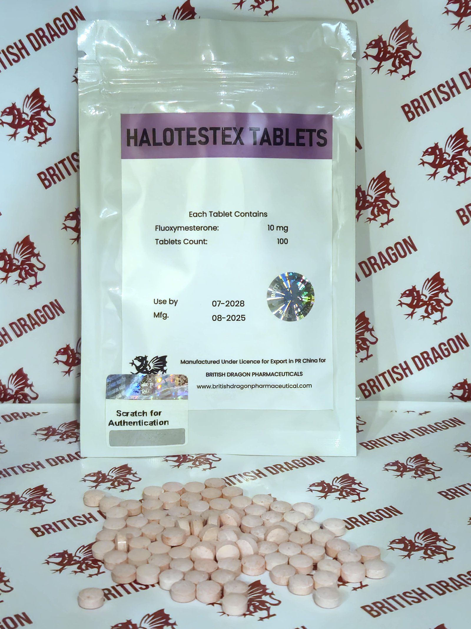 Halotestex British Dragon